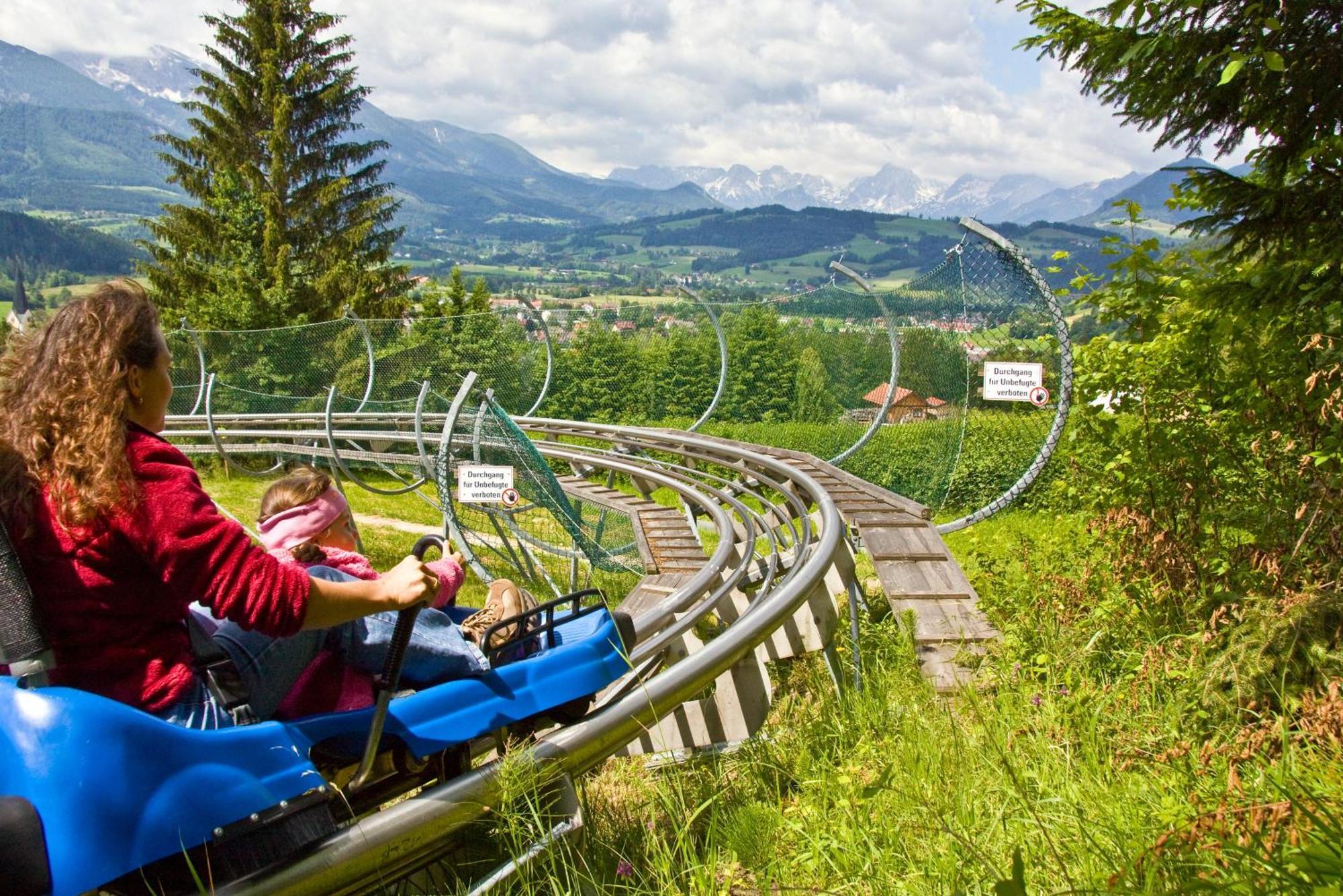 Ferienbungalow Mountain View Wood Spital Am Pyhrn Eksteriør billede
